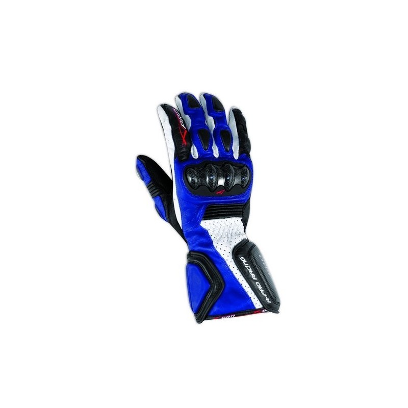 Leather Gloves A-Pro Tilt Blue
