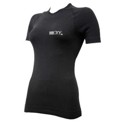 Triloxy Rechargeable Silver Fiber Thermal T-Shirt