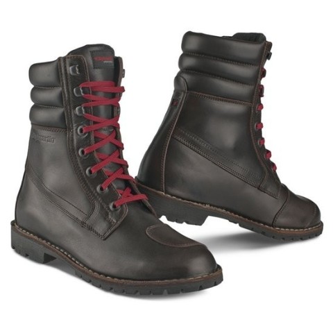 Stylmartin Indian Brown Touring Motorcycle Boots | DarkBrown