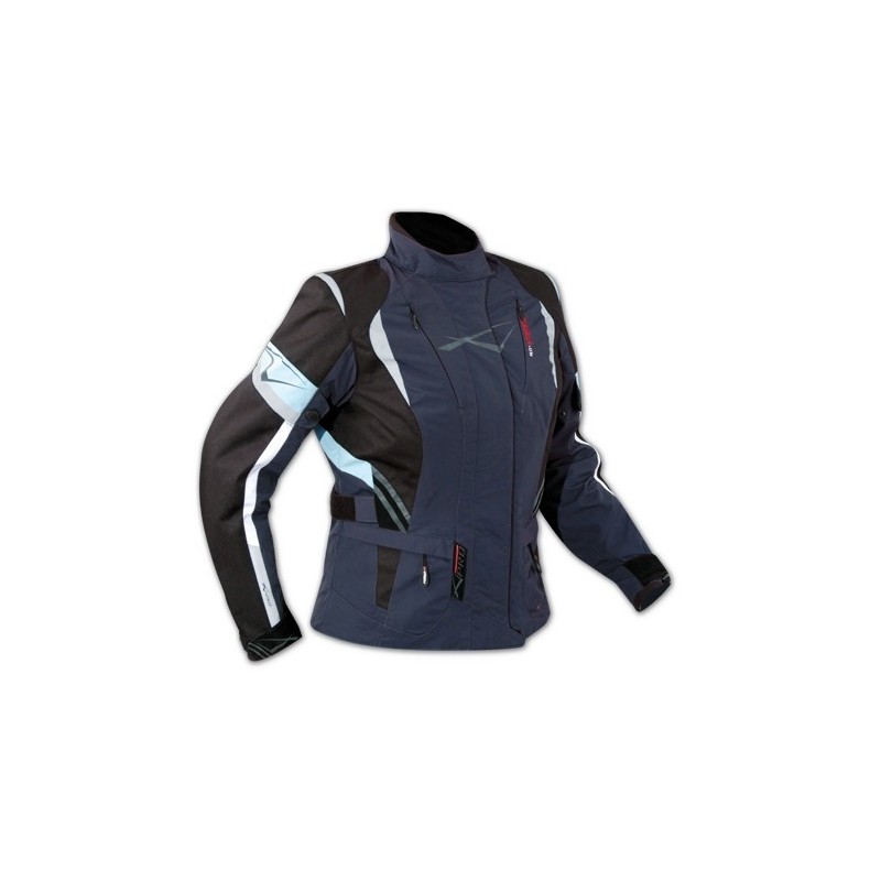 Giacca Moto A-Pro Traveller Blue