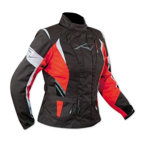 Giacca Moto A-Pro Traveller Red