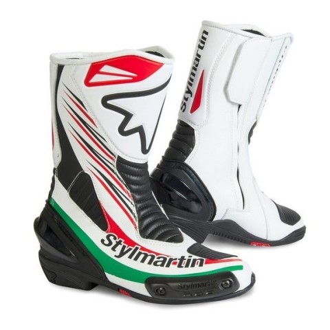 Stylmartin Dream RS Kid Race Motorcycle Boots | White