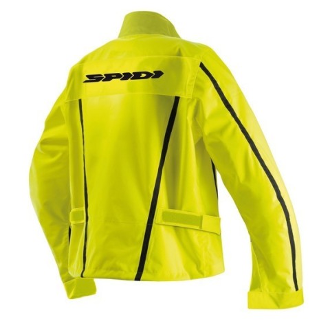 Spidi Rain Cover Motorcycle Rain Jacket Yellow