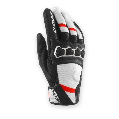 Clover Airtouch 2 Handschuhe | White/Red